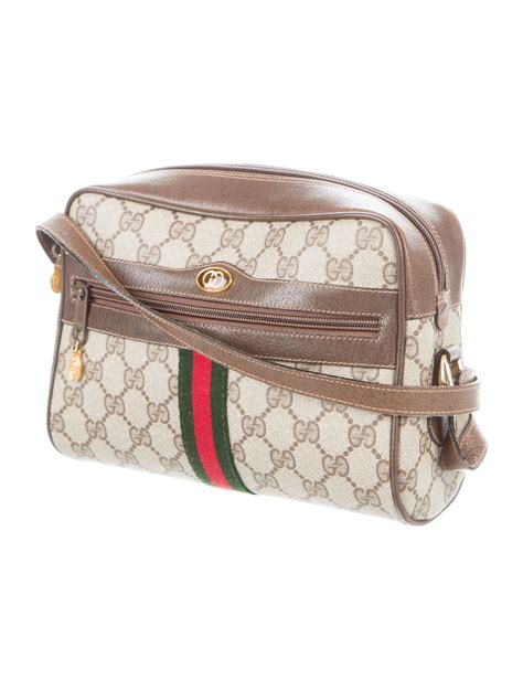 gucci vintage crossbody bag|authentic vintage Gucci crossbody bag.